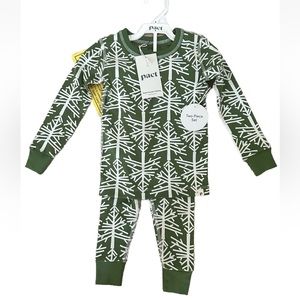 Pact Kid’s & Toddlers Pajama Set, Made With Organic Cotton